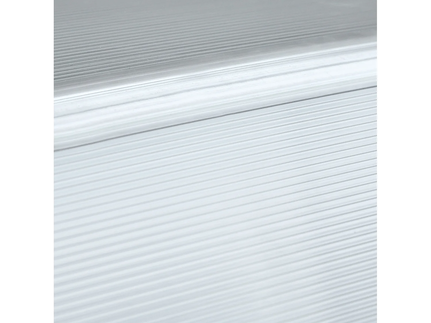 Tejadillo de protección transparente 200x96x27 cm Outsunny