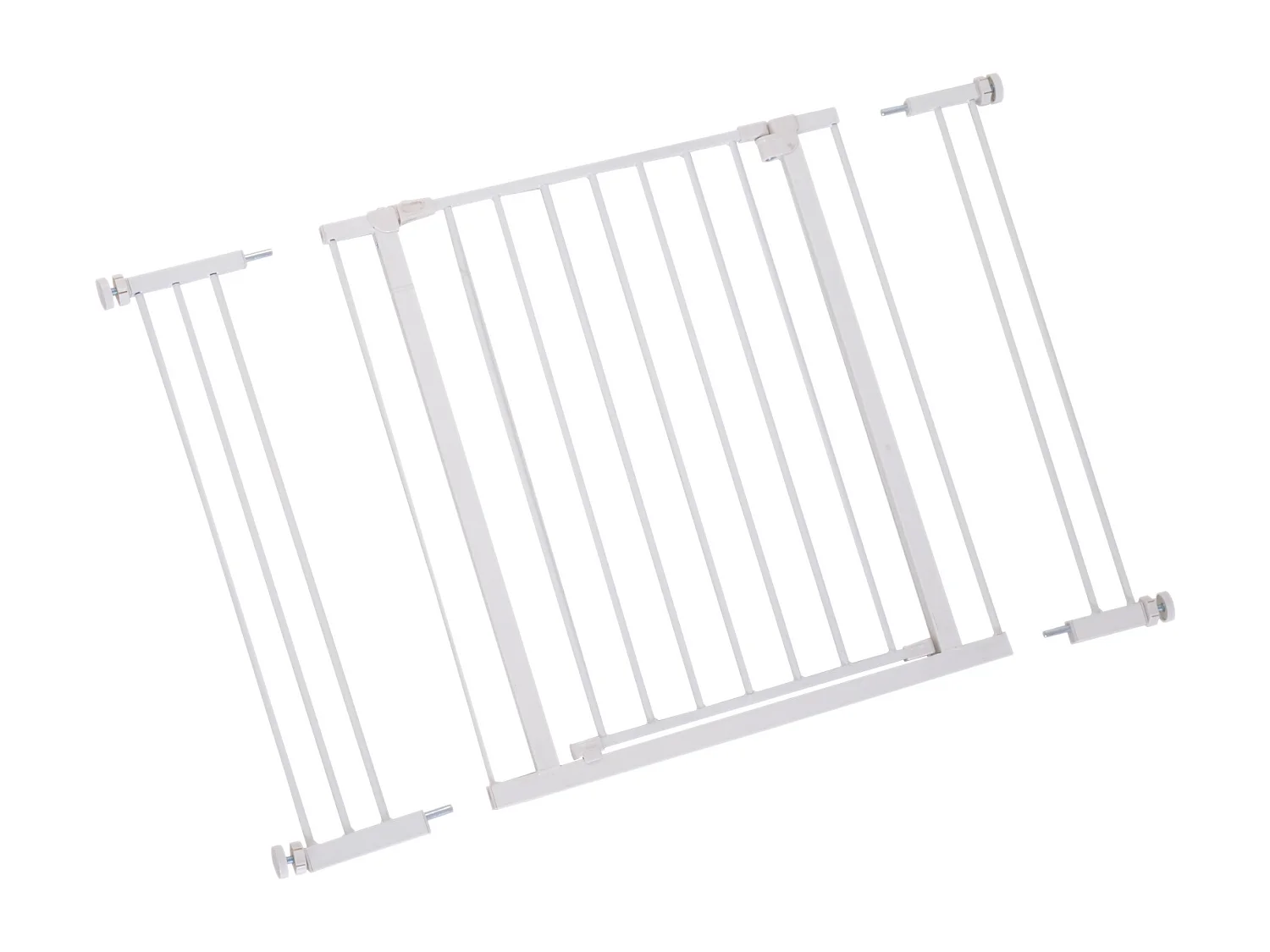 Barrera de seguridad blanco 107x76 cm PawHut