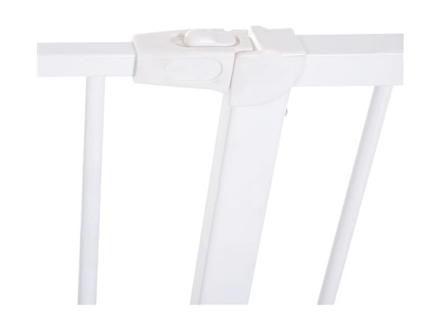 Barrera de seguridad blanco 107x76 cm PawHut