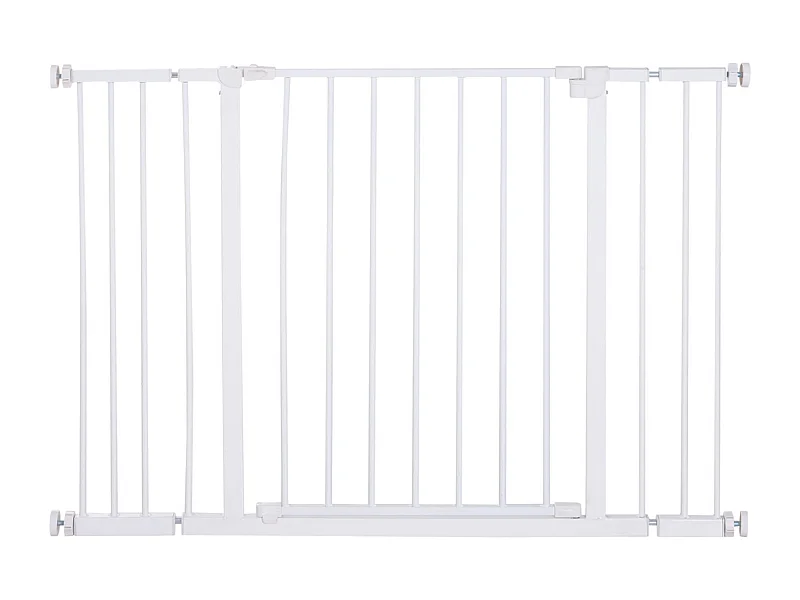 Barrera de seguridad blanco 107x76 cm PawHut