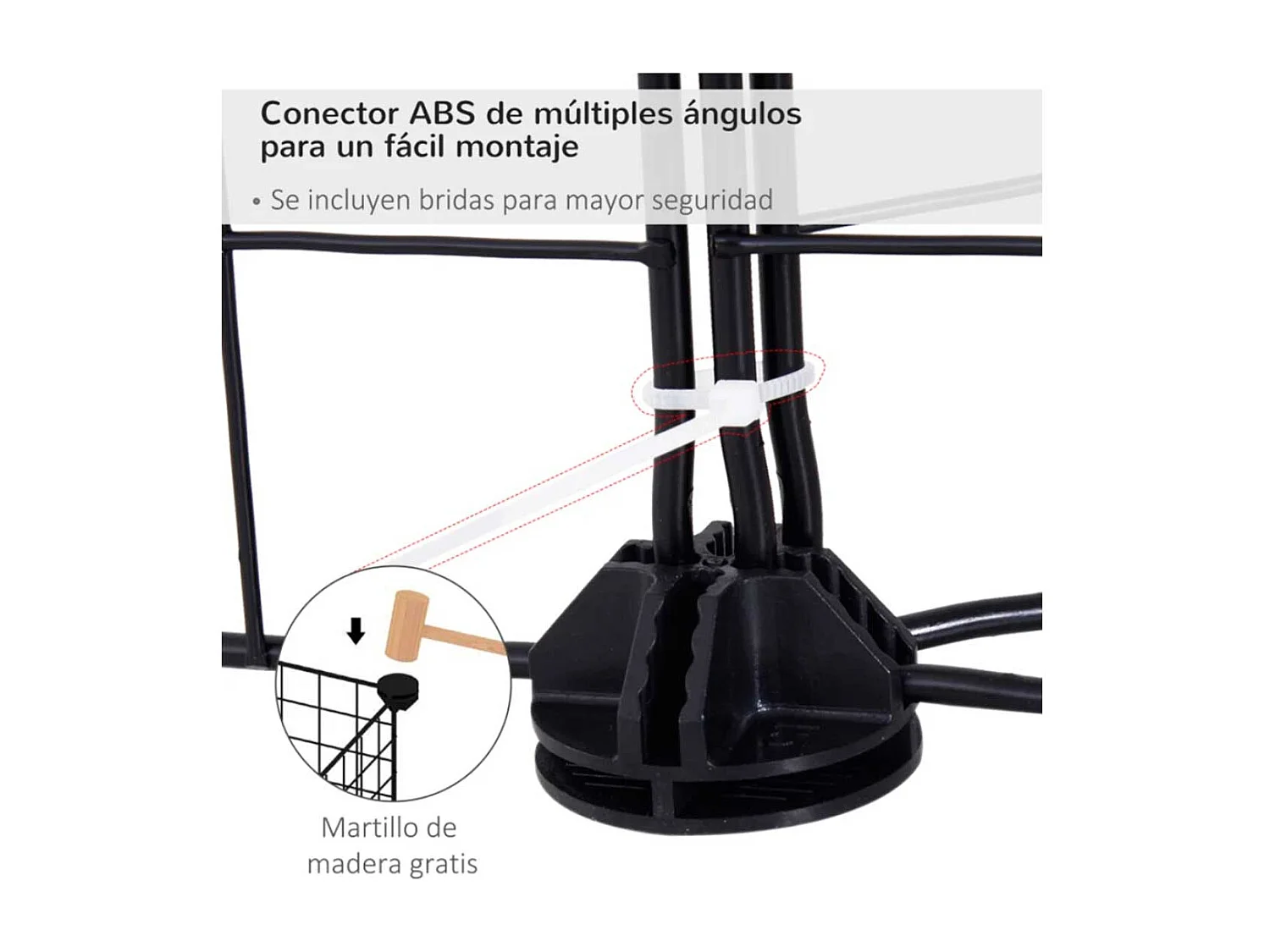 Valla metálica para mascotas negro 106x73x36 cm PawHut