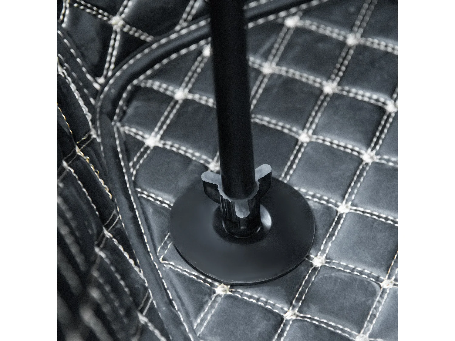 Separador de coche para perros negro 135x120 cm PawHut