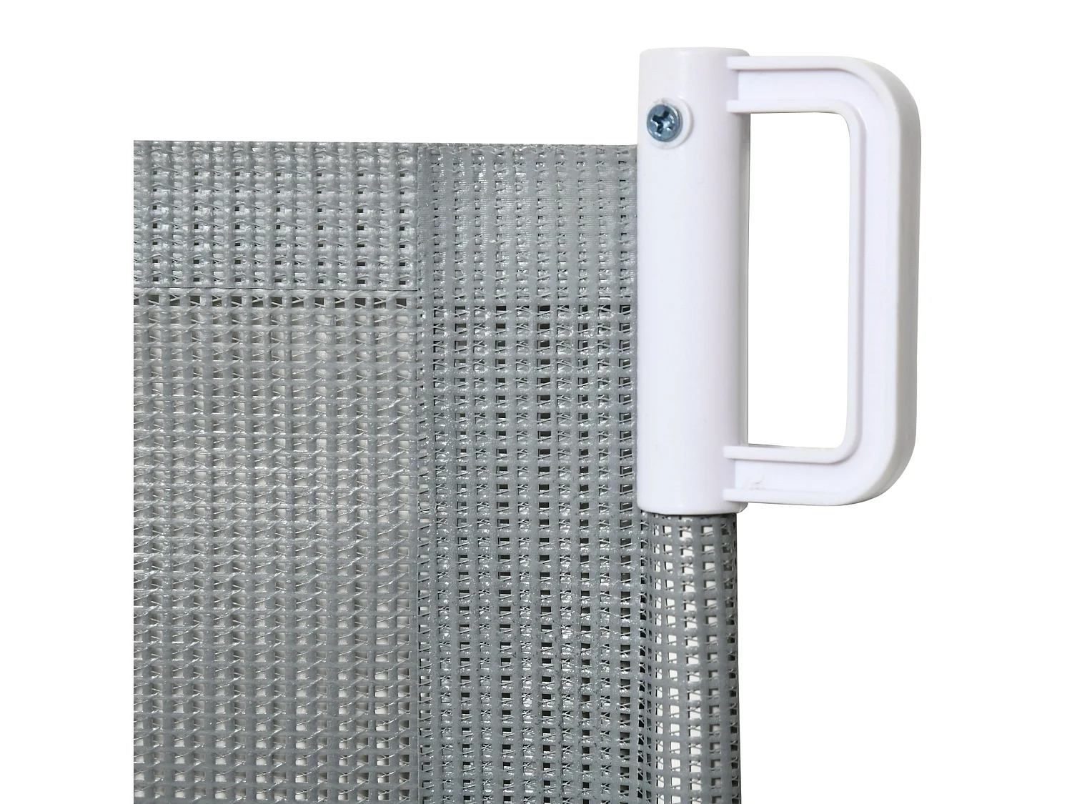 Barrera de seguridad gris 115x5.5x82.5 cm PawHut