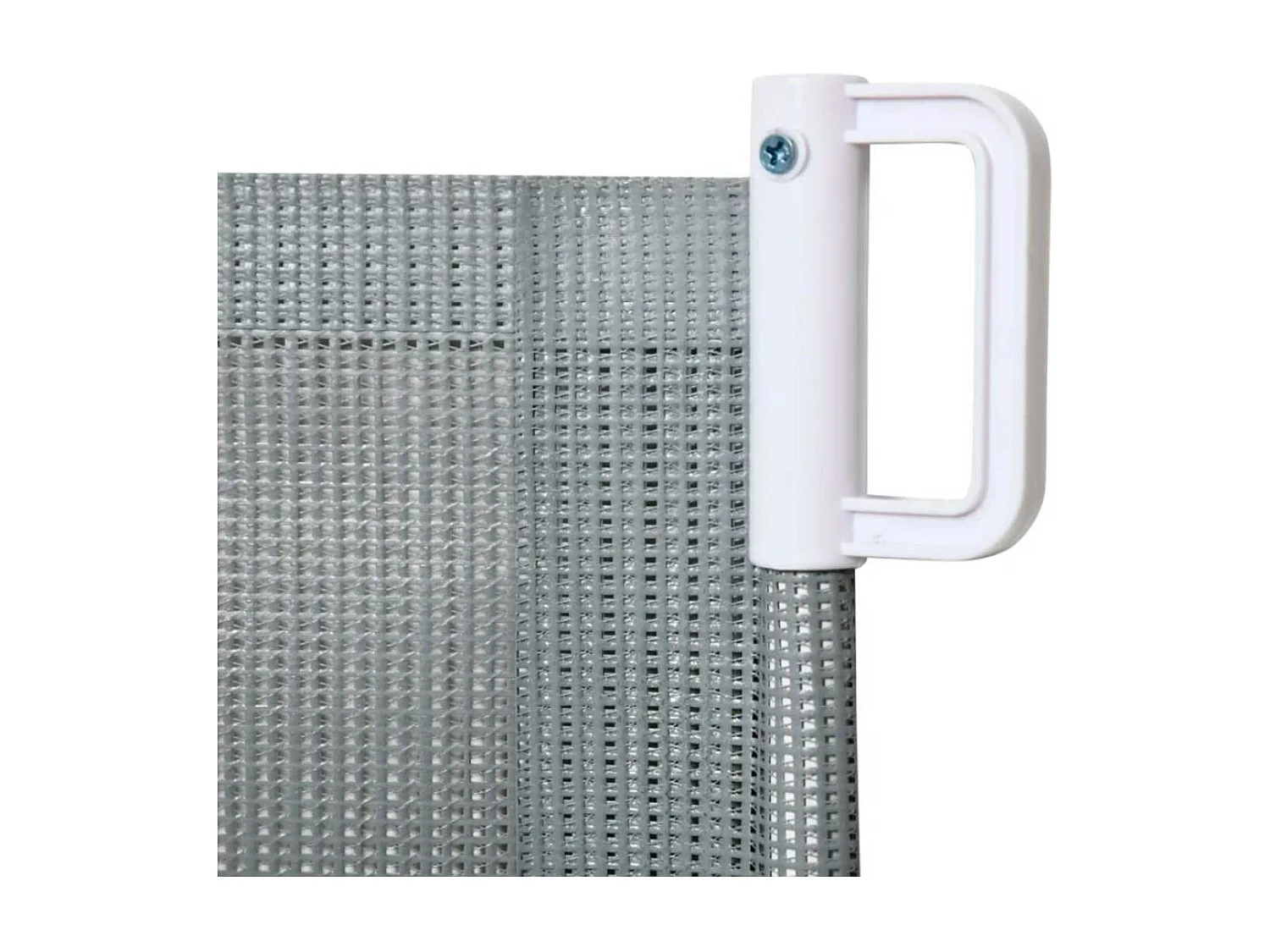 Barrera de seguridad gris 115x5.5x82.5 cm PawHut