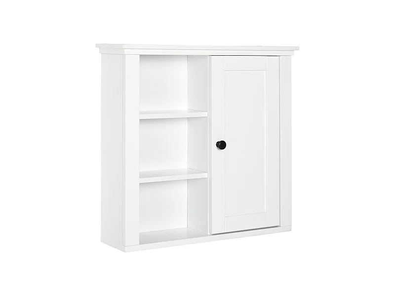 Armario de baño blanco 53x14,5x50,5 cm HOMCOM