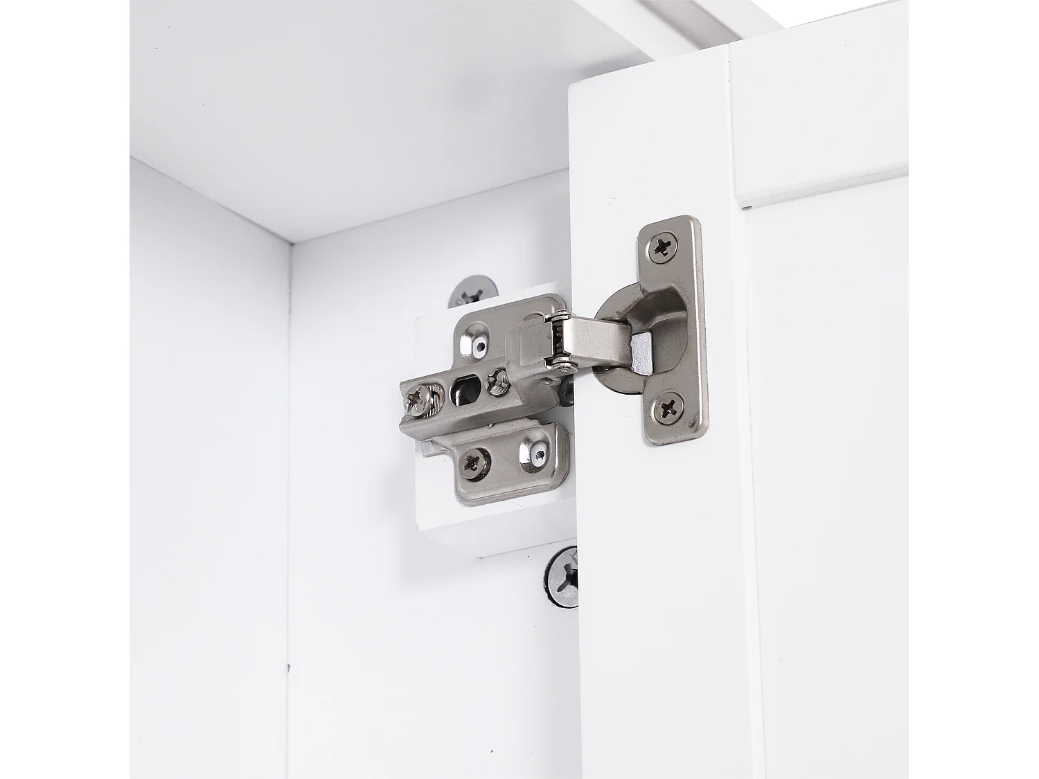 Armario de baño blanco 53x14,5x50,5 cm HOMCOM