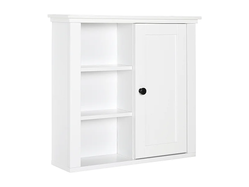 Armario de baño blanco 53x14,5x50,5 cm HOMCOM