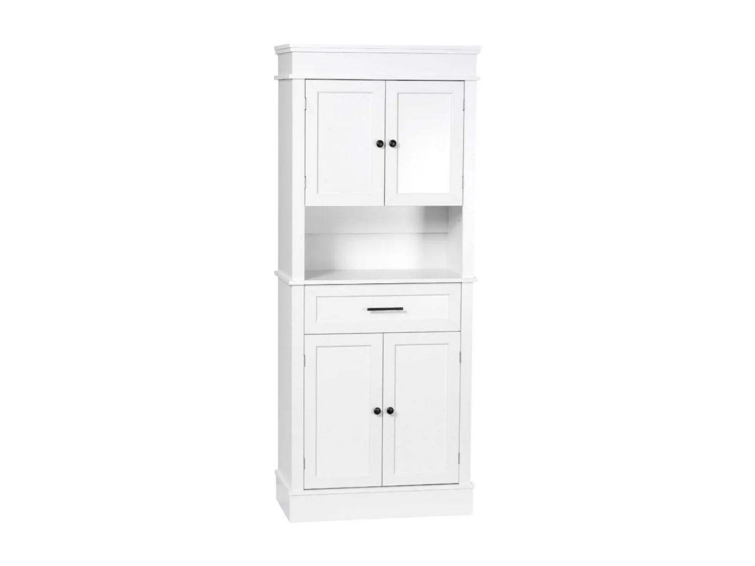 Alacena de cocina blanco 74x39.5x183 cm HOMCOM