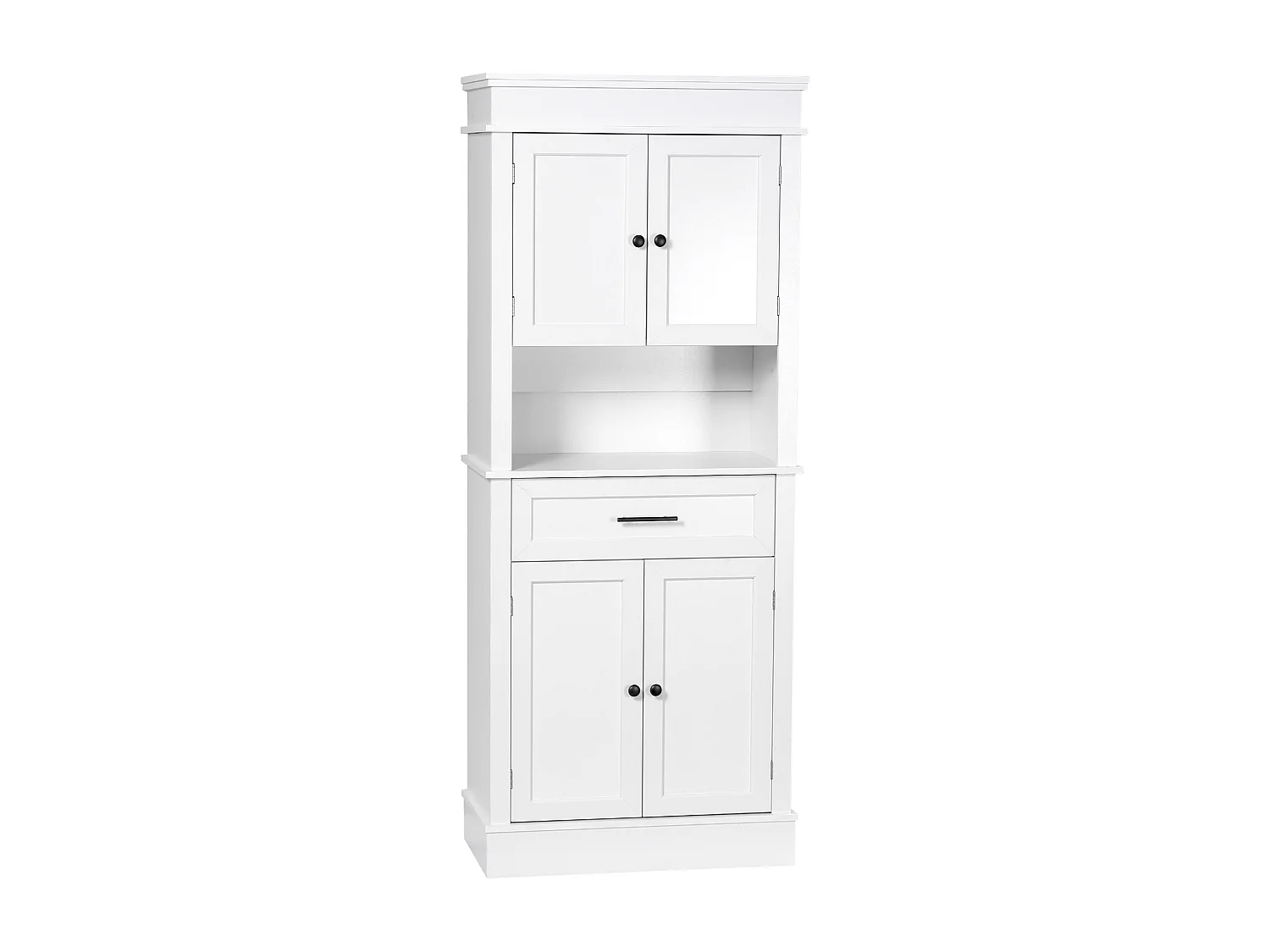Alacena de cocina blanco 74x39.5x183 cm HOMCOM