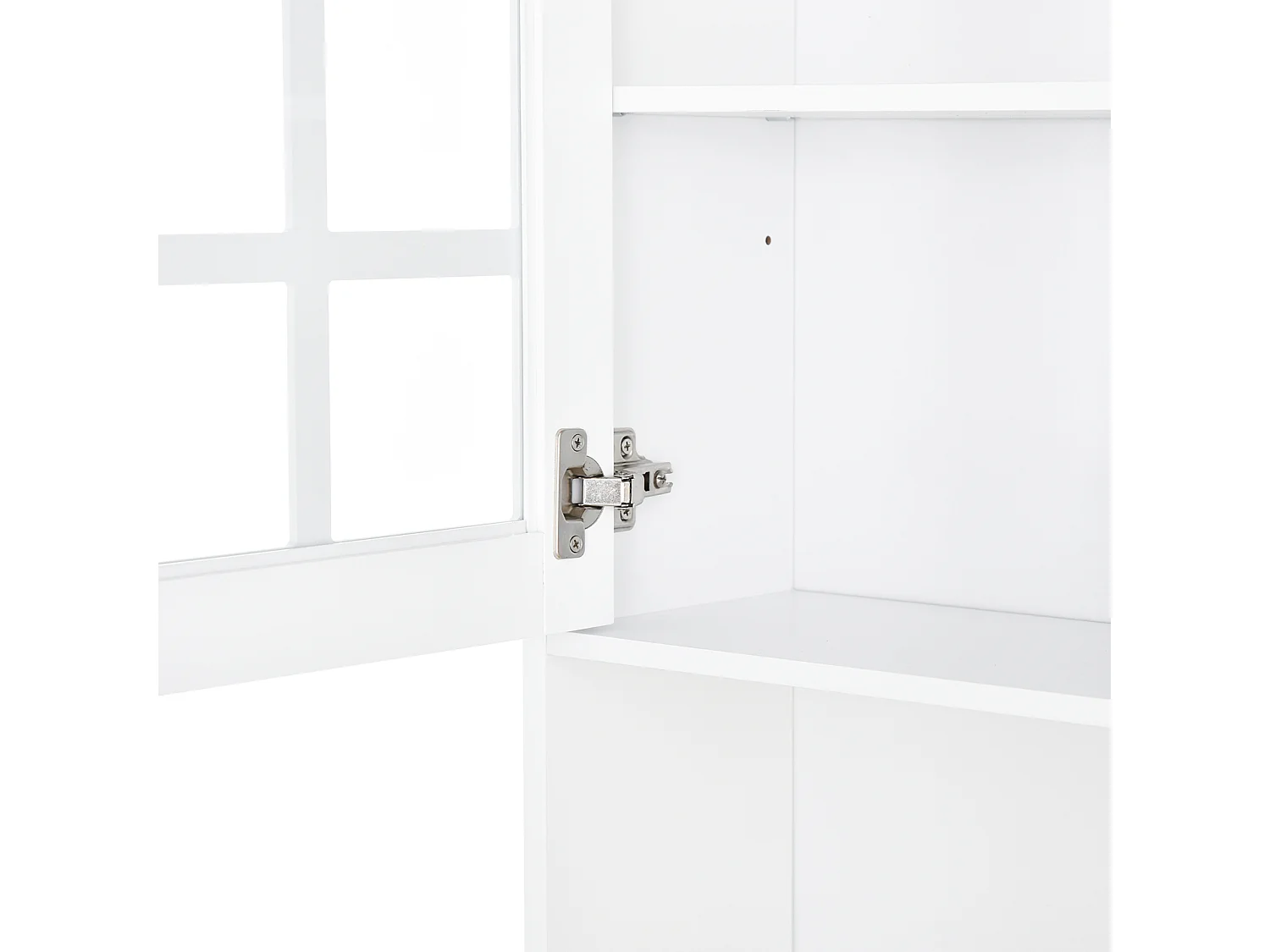 Armario de cocina blanco 80x37x183cm HOMCOM