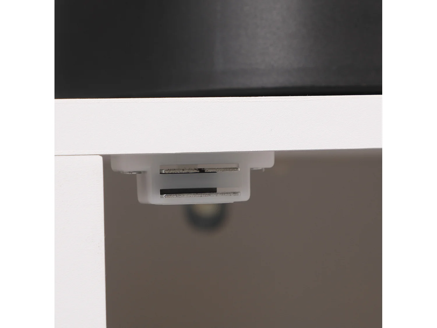 Aparador de cocina madera natural y blanco 90x37x75 cm HOMCOM