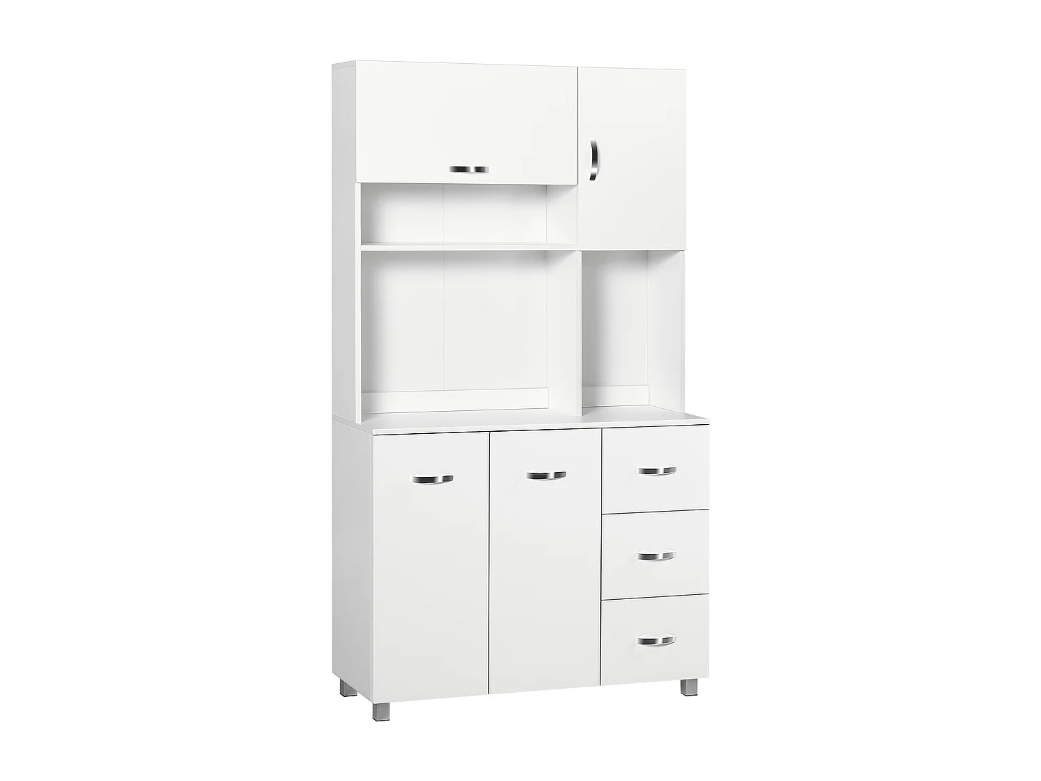 Alacena de cocina blanco 100x39.5x183.5 cm HOMCOM