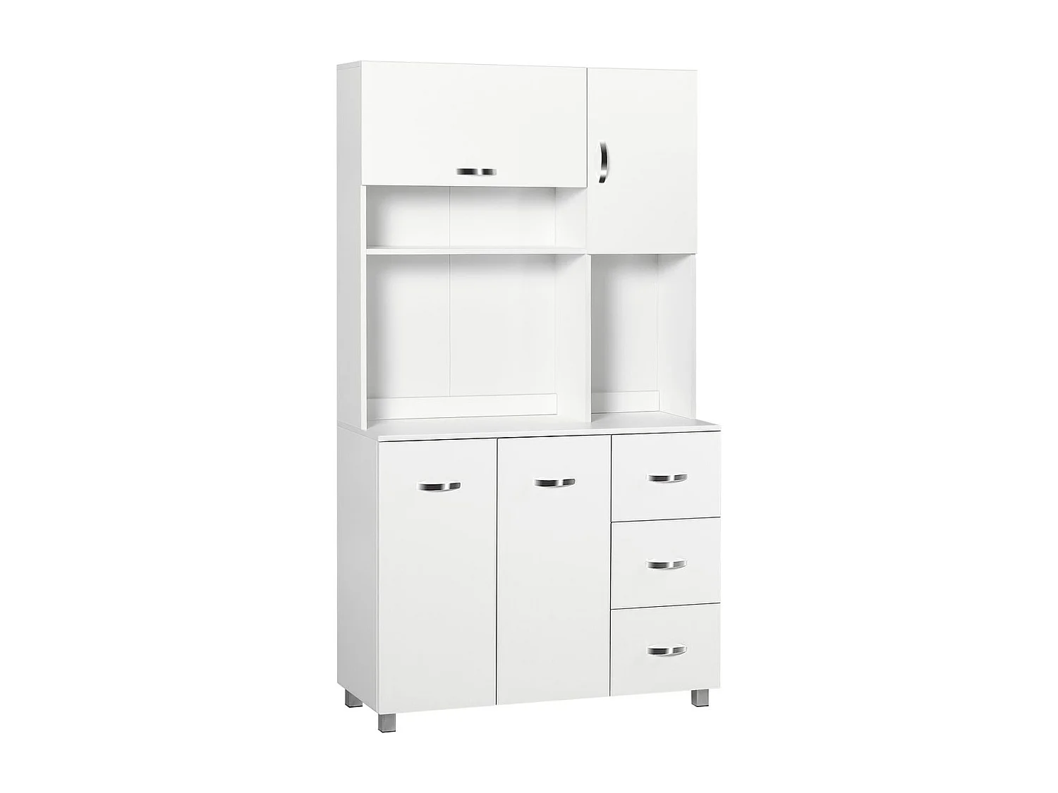 Alacena de cocina blanco 100x39.5x183.5 cm HOMCOM