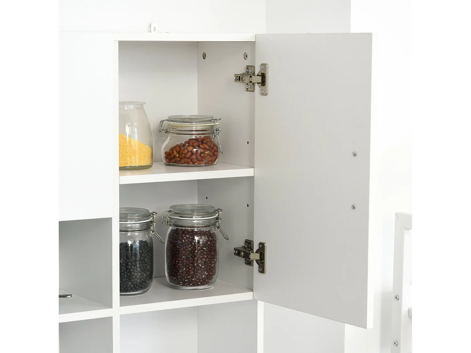 Alacena de cocina blanco 100x39.5x183.5 cm HOMCOM