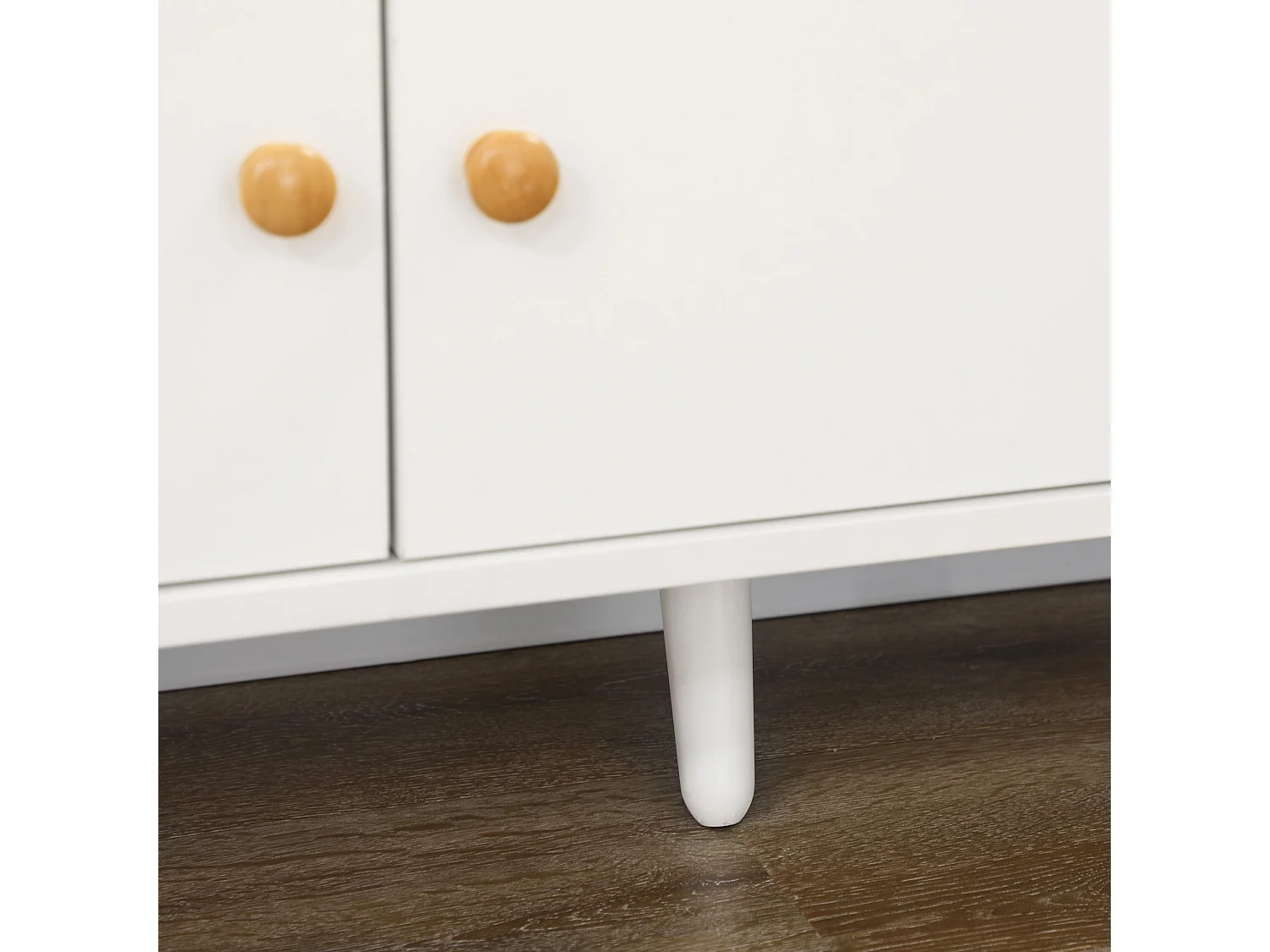 Aparador para microondas blanco 90x30x94 cm HOMCOM