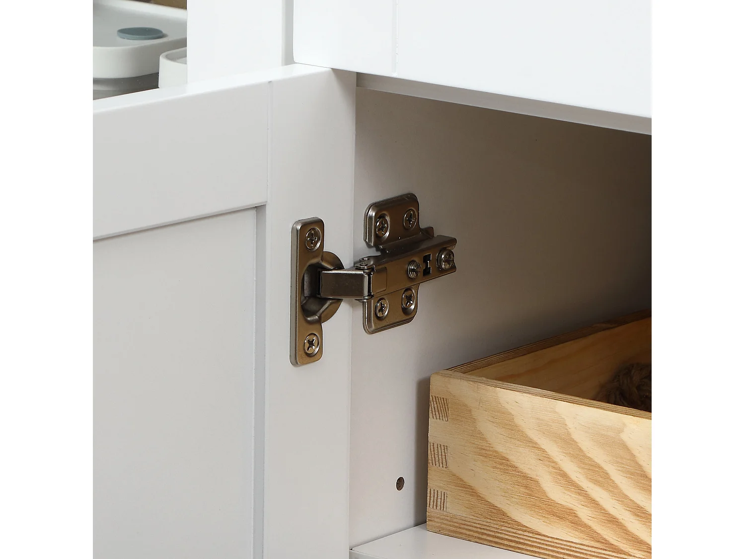 Aparador de cocina blanco 120x40x90 cm HOMCOM