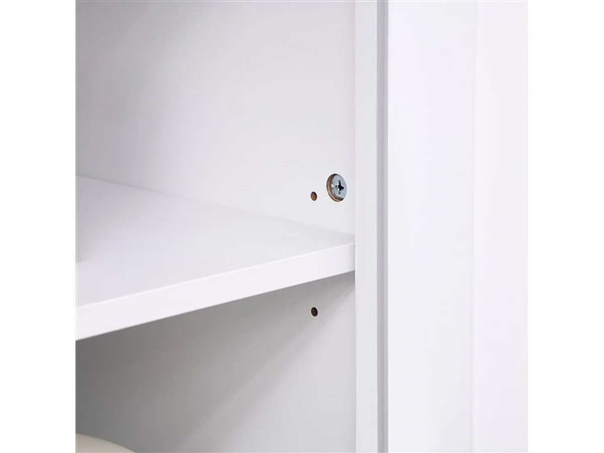 Alacena de cocina blanco 68.6x40x164 cm HOMCOM