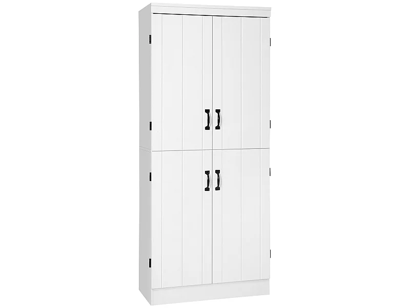 Alacena de cocina blanco 76x40x176.7 cm HOMCOM