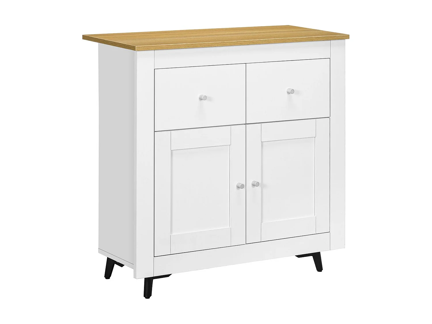 Aparador blanco 78x35x80 cm HOMCOM