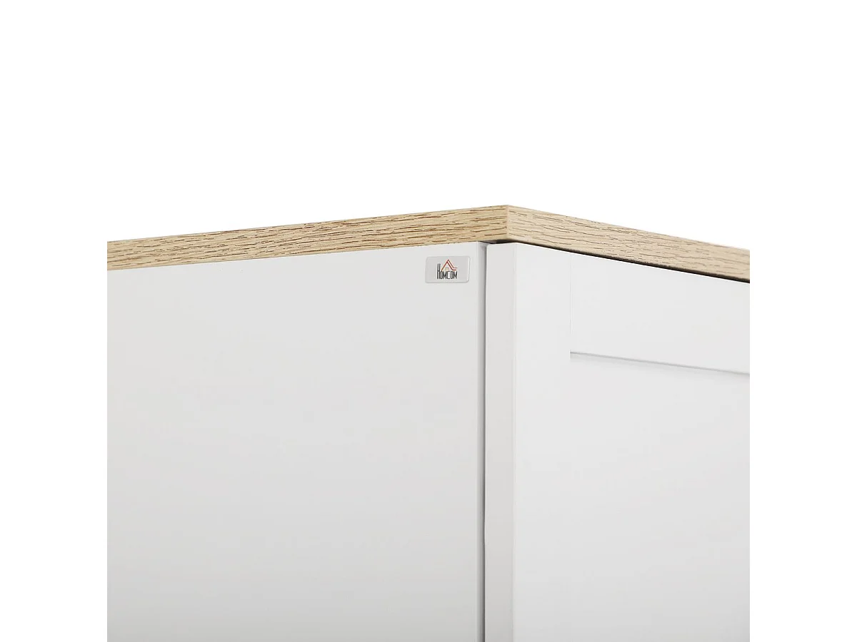 Alacena de cocina blanco 60x30x170.5 cm HOMCOM