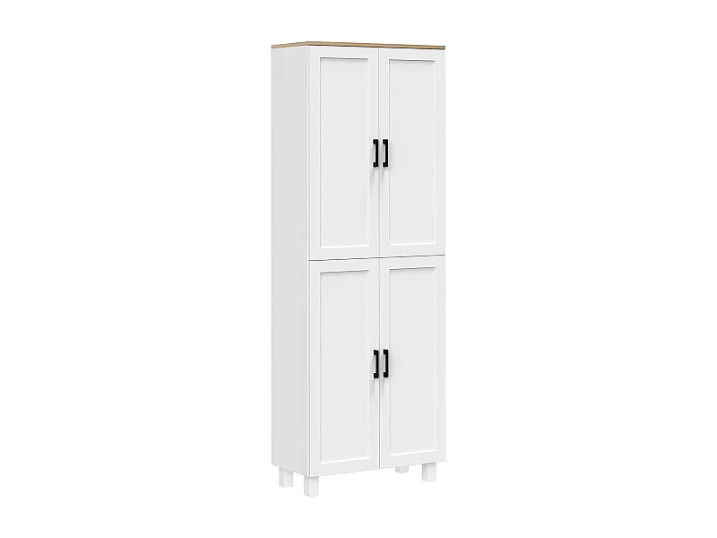 Alacena de cocina blanco 60x30x170.5 cm HOMCOM