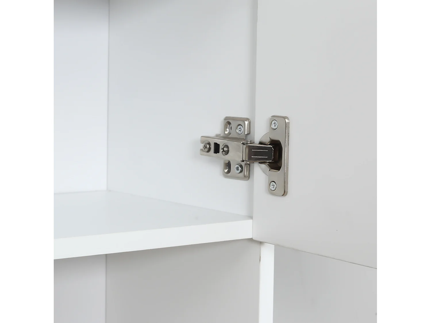 Armario alacena de cocina blanco 80x40x180 cm HOMCOM