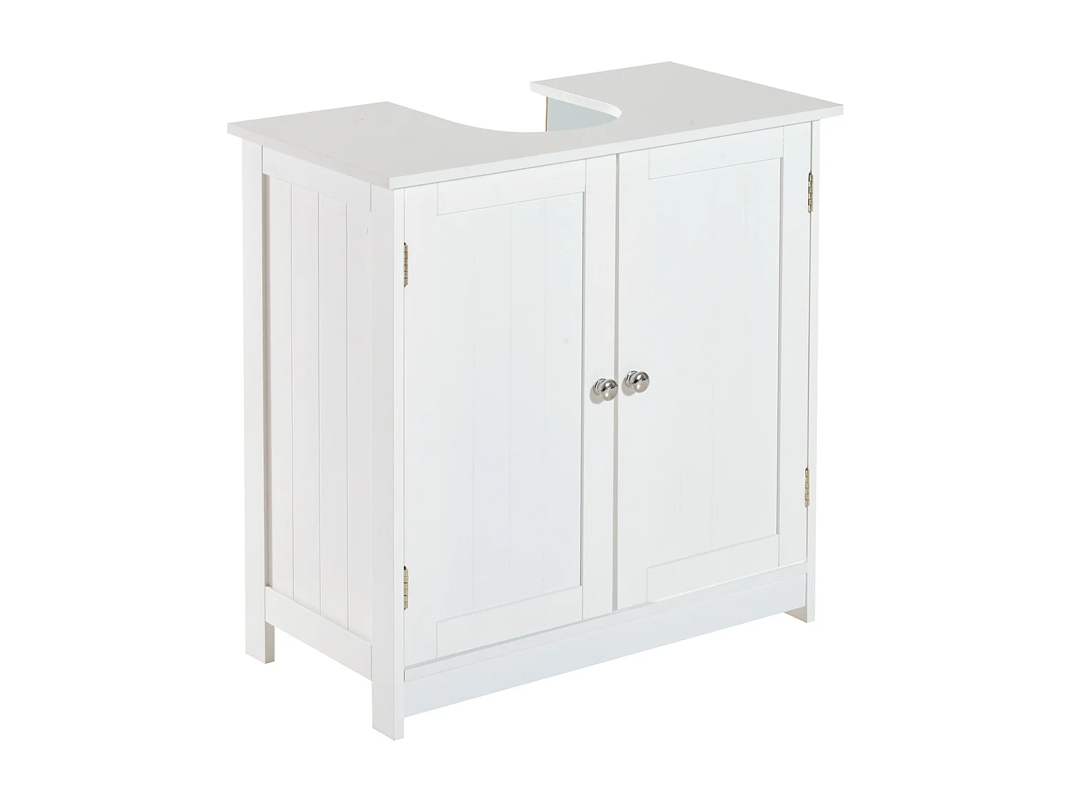 Armario para debajo del lavabo blanco 60x30x60cm HOMCOM
