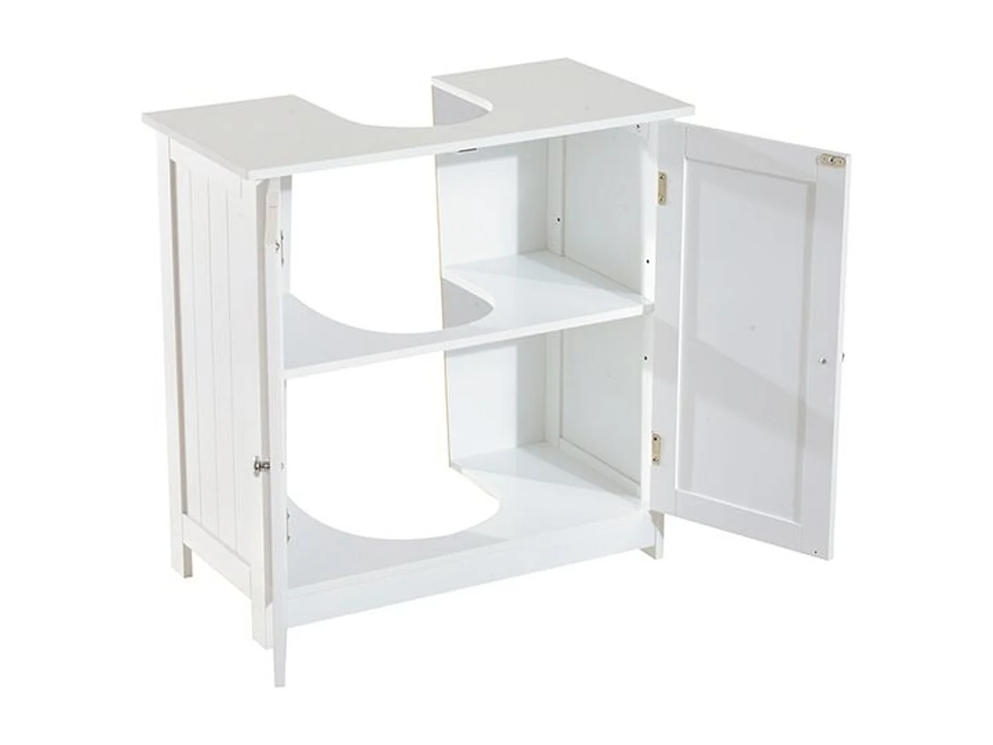 Armario para debajo del lavabo blanco 60x30x60cm HOMCOM