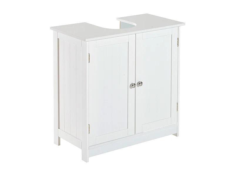 Armario para debajo del lavabo blanco 60x30x60cm HOMCOM