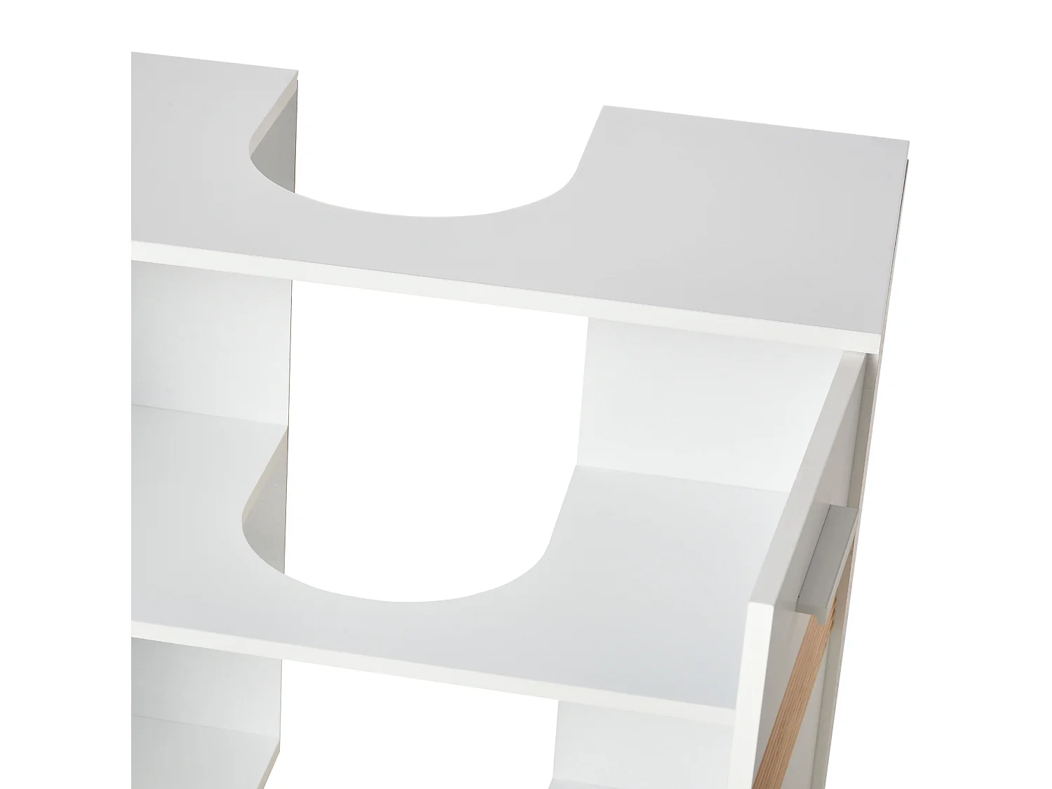 Mueble para debajo del lavabo blanco 60x30x60.5 cm kleankin