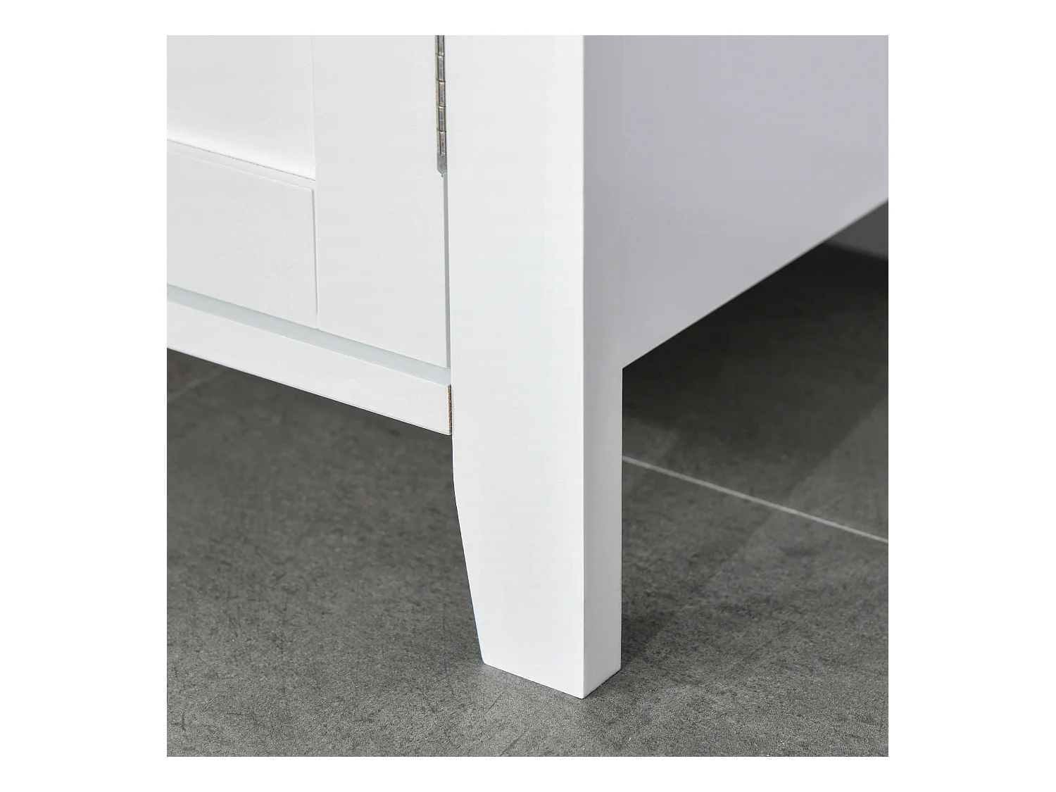 Armario de baño blanco 60x30x60 cm kleankin