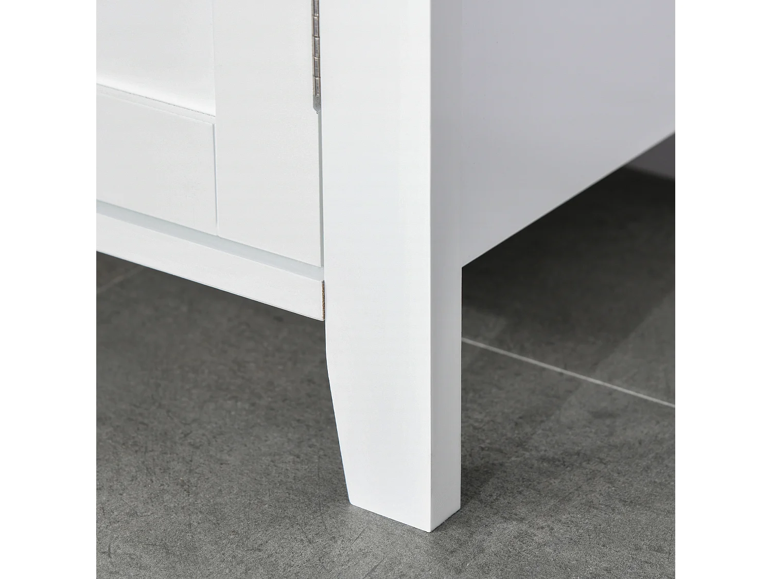 Armario de baño blanco 60x30x60 cm kleankin