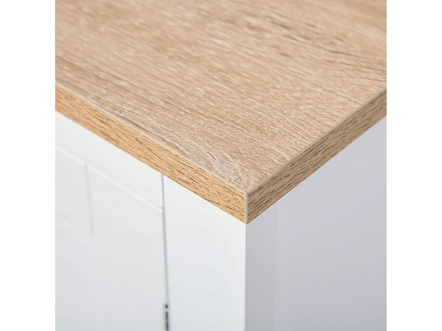 Armario de baño blanco 60x30x60 cm kleankin