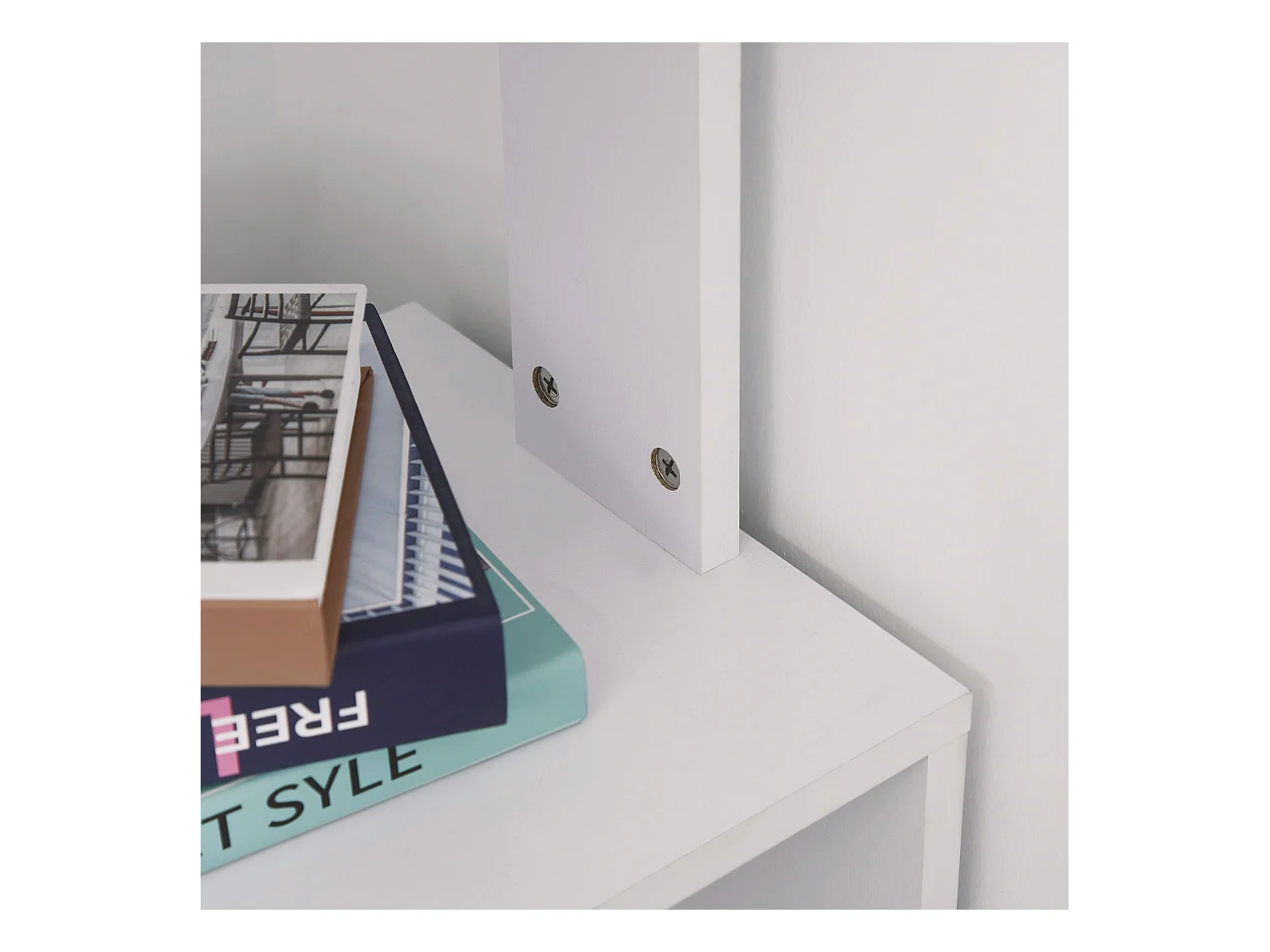 Mesa de ordenador blanco 120x110x74.5 cm HOMCOM