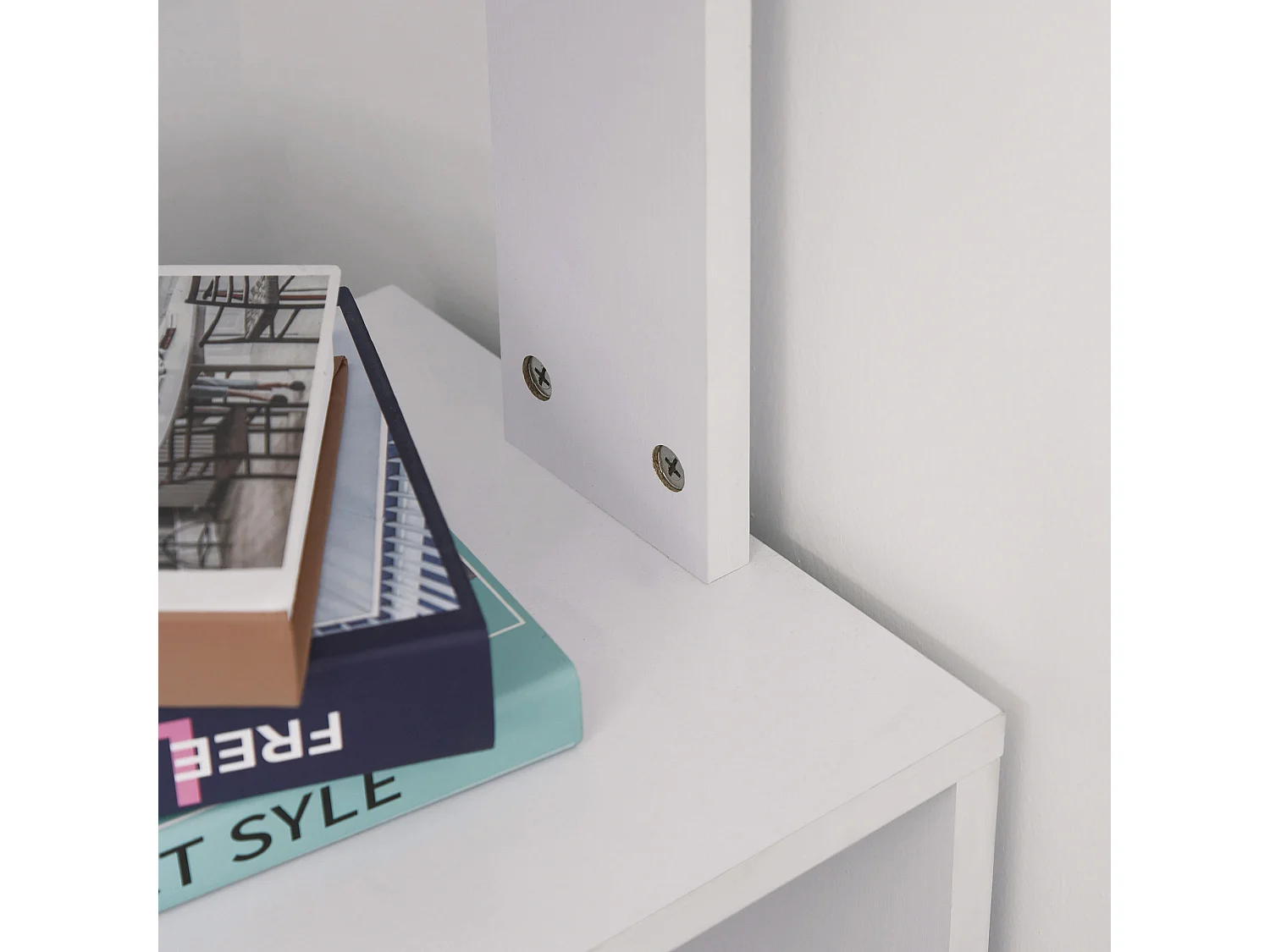 Mesa de ordenador blanco 120x110x74.5 cm HOMCOM