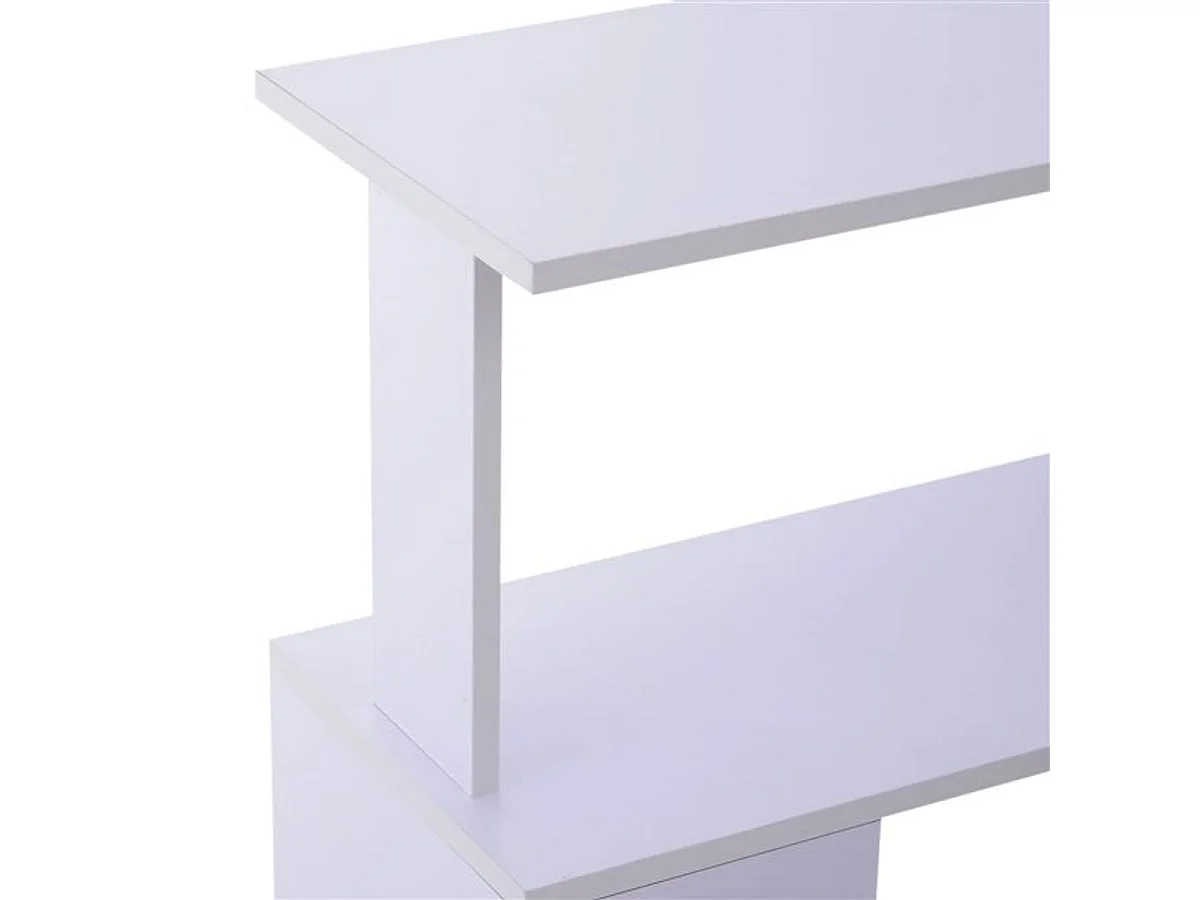Mesa de ordenador blanco 120x110x74.5 cm HOMCOM