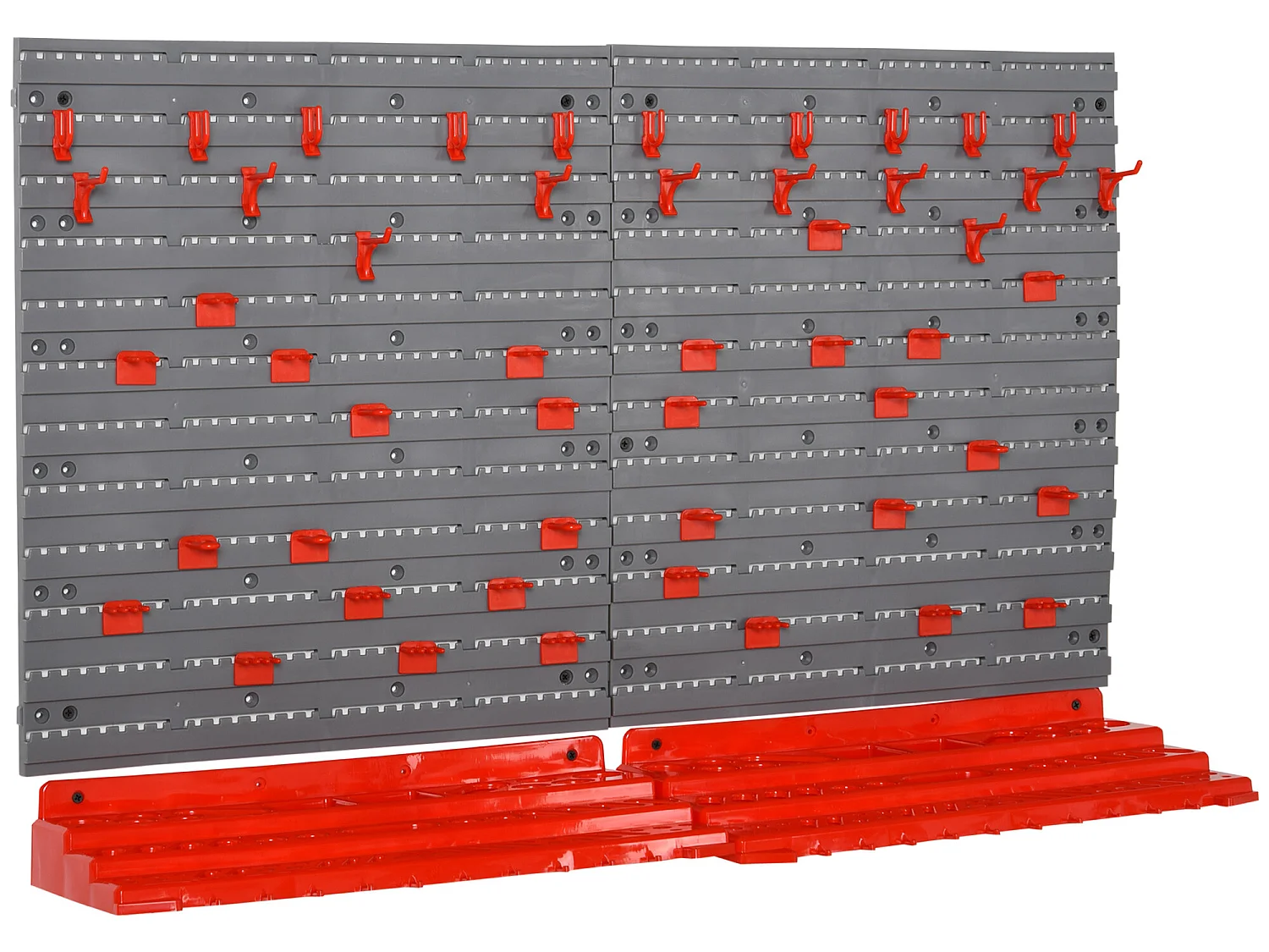 Soporte de herramientas gris 95.5x23x53.5 cm DURHAND