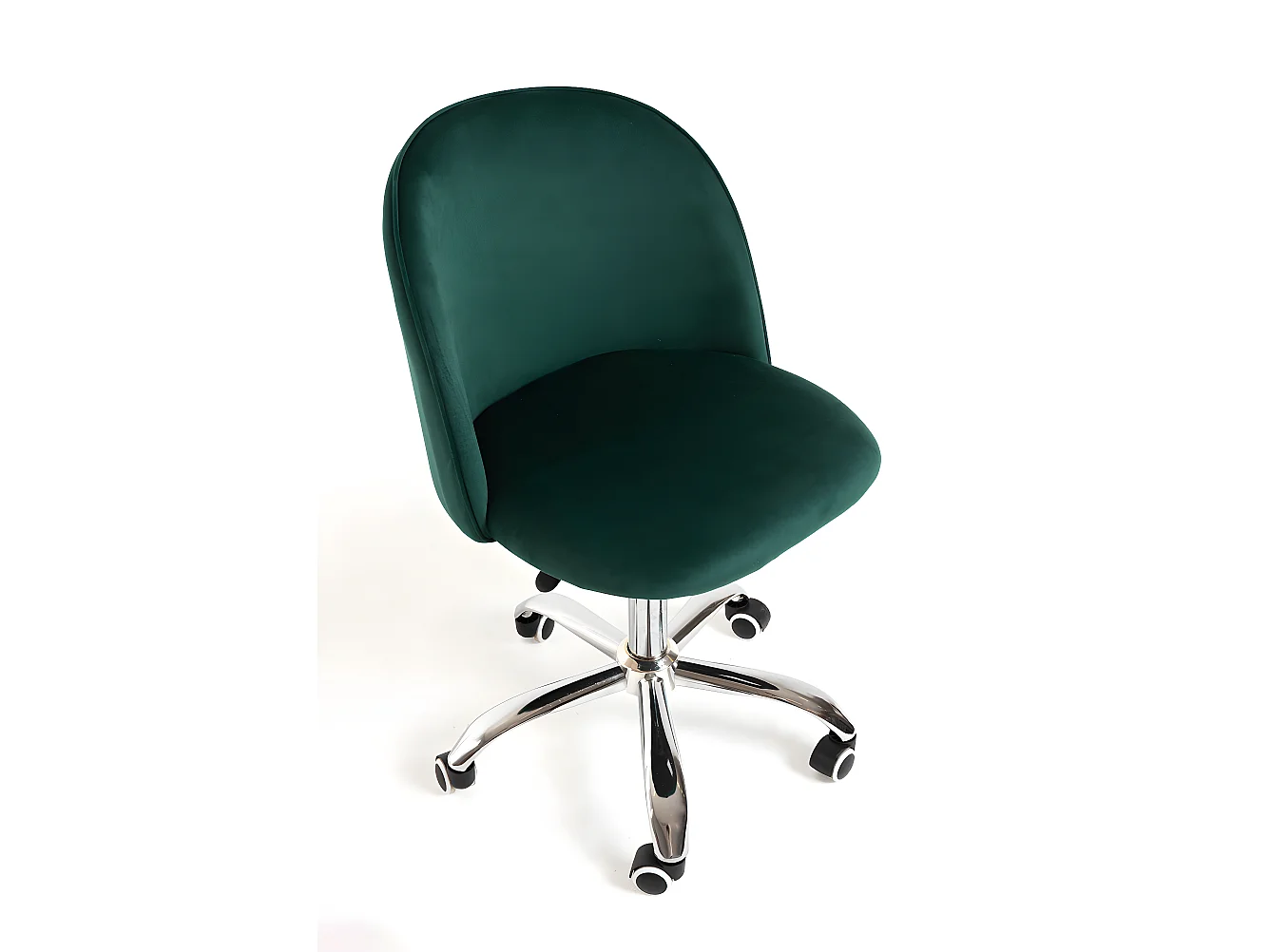 Silla de Escritorio sin brazos Vint Terciopelo Office - Diseño innovador - Ideal para Estudio y Oficinas