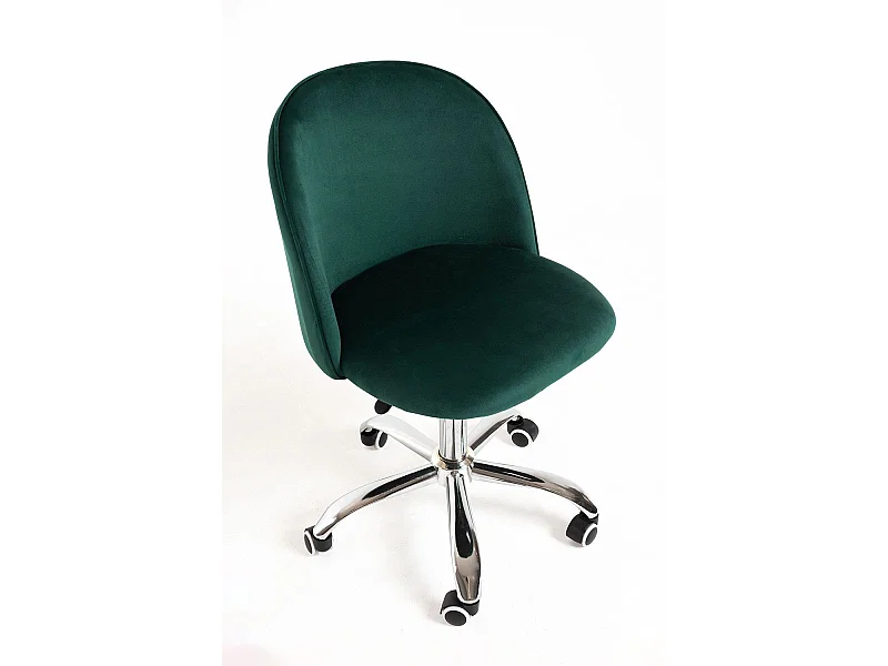 Silla de Escritorio sin brazos Vint Terciopelo Office - Diseño innovador - Ideal para Estudio y Oficinas