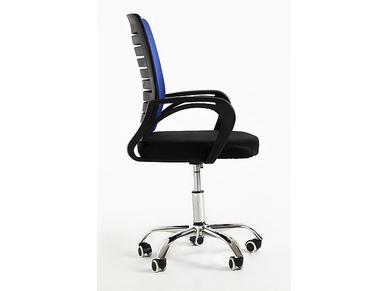 Silla de Oficina Visi en Azul - Máxima Ergonomía - Ideal para Escritorio y Gaming