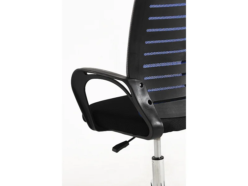 Silla de Oficina Visi en Azul - Máxima Ergonomía - Ideal para Escritorio y Gaming