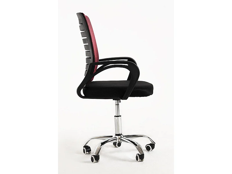 Silla de Oficina Visi en Rojo - Máxima Ergonomía - Ideal para Escritorio y Gaming