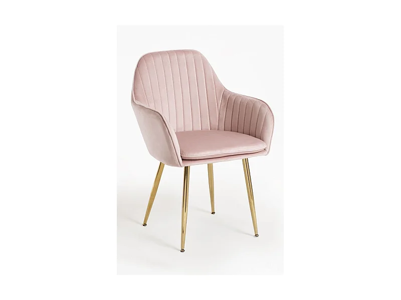 Packs Sillas Comedor - Pack 4 Sillas Chic Golden - Rosa
