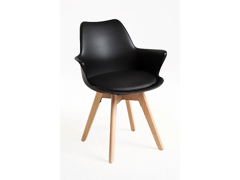 Sillas Comedor - Sillón Synk - Negro