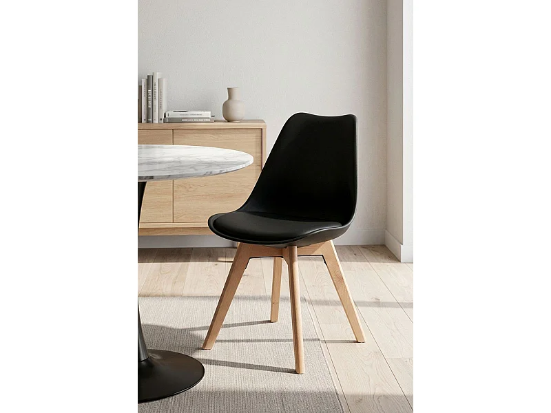 Sillas Comedor - Silla Synk Basic - Negro