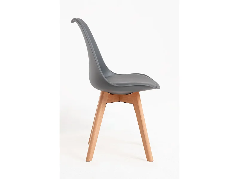 Packs Sillas Comedor - Pack 2 Sillas Synk Basic - Gris oscuro