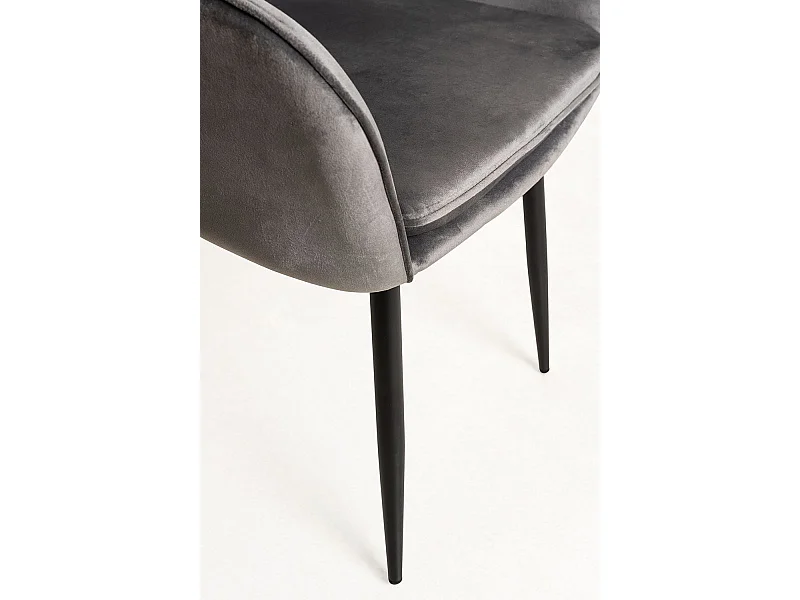Sillas Comedor - Silla Chic Black - Gris oscuro