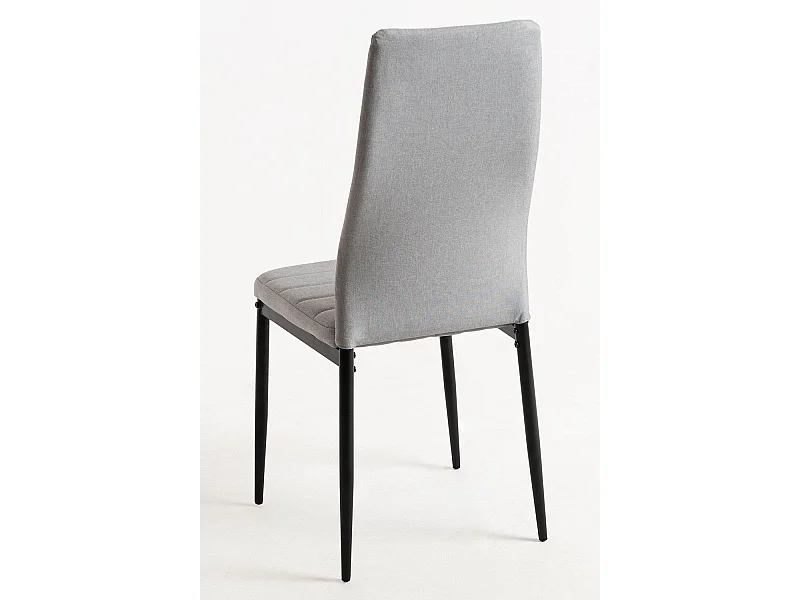 Packs Sillas Comedor - Pack 4 Sillas Lauter Tela - Gris