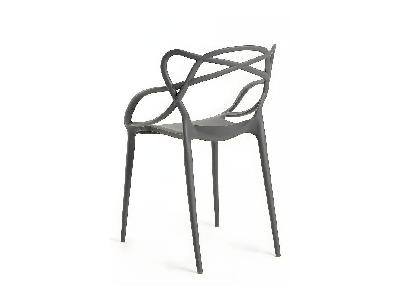 Sillas Comedor - Silla Lowa - Gris oscuro