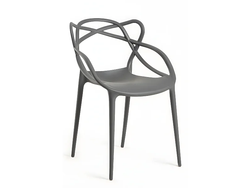 Sillas Comedor - Silla Lowa - Gris oscuro